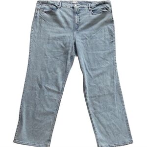 Good American Good Icon Straight Blue Women's Jeans